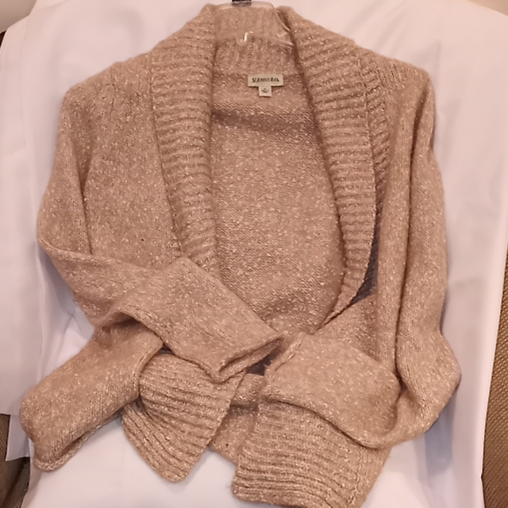 St John's Bay open front sweater size M